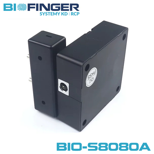 Economic electronic lock BIO-S8080A – rear casing view