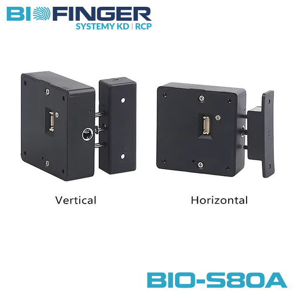 RFID lock BIO-S80A – demonstration on a scale model