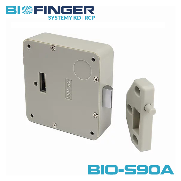 Hidden RFID cabinet lock BIO-S90A – main view