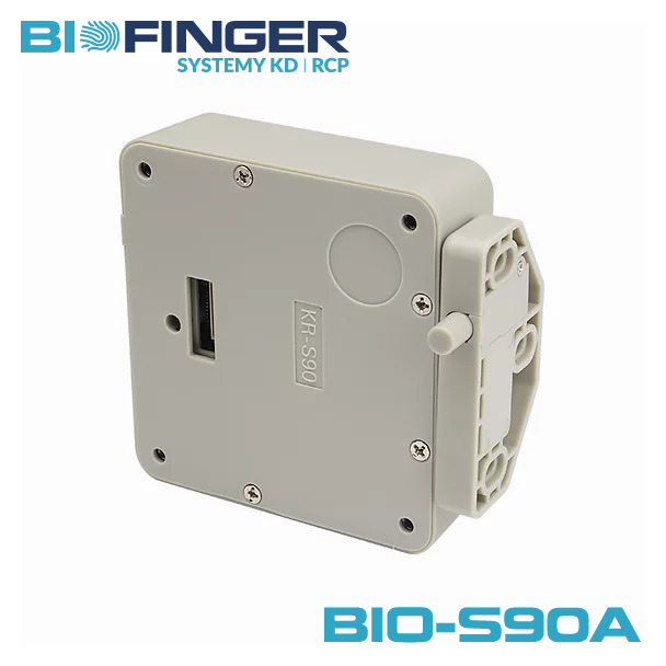 Invisible RFID lock BIO-S90A – side profile