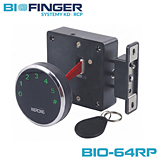 Furniture lock with PIN keypad BIO-S80-64RP