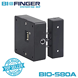 Hidden RFID Furniture Lock BIO-S80A (black)